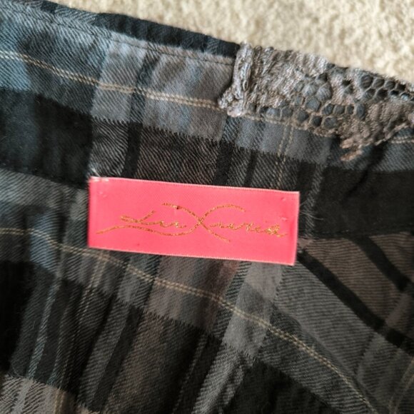 Luxuria Y2K Dark Academia Punk Lagenlook Patchwork Boho Wool Sweater Dress S - Picture 6 of 10